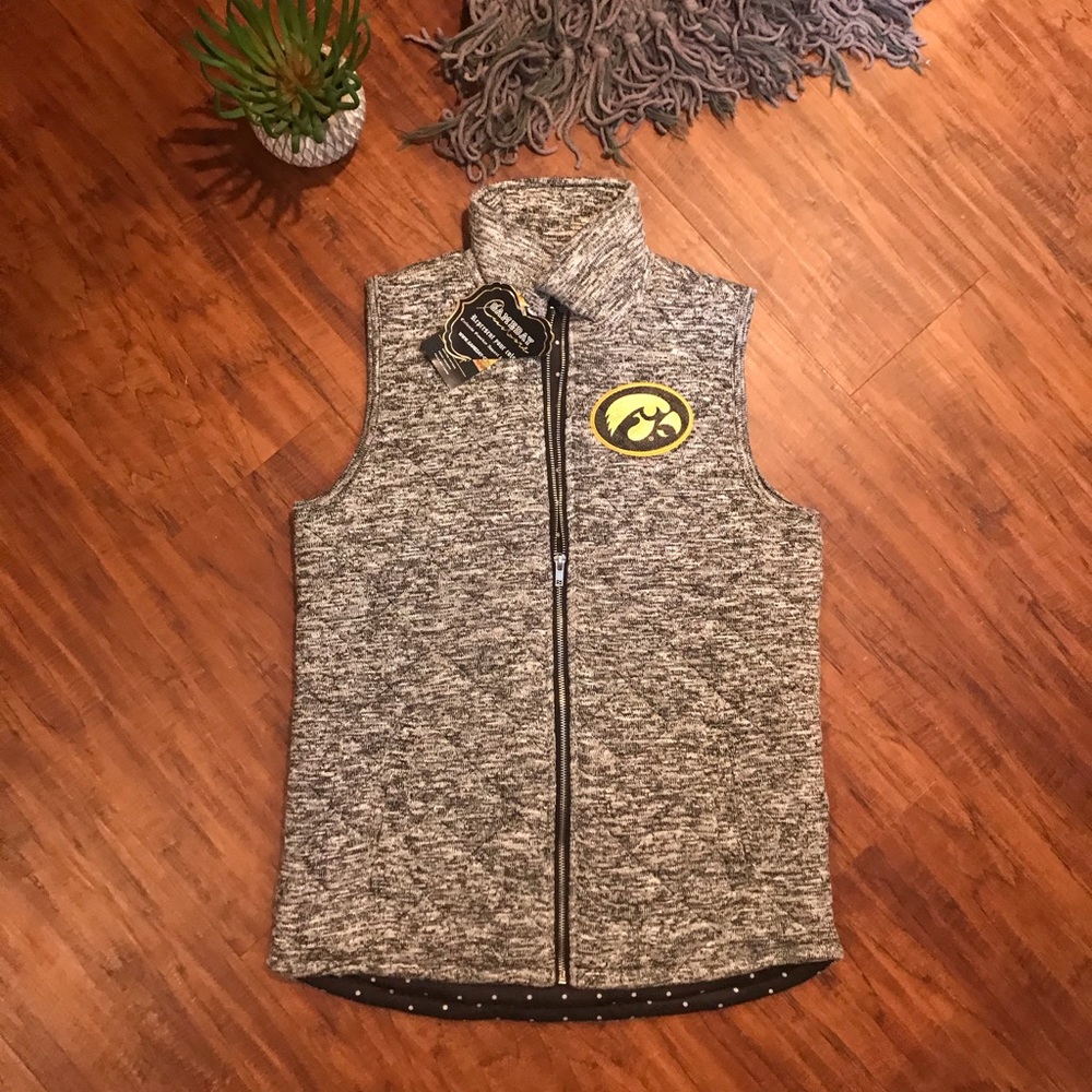 Iowa Hawkeye Vest// 3 FOR 2